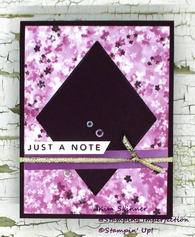 Stampin Up Bloom Impressions Free Dsp Stamping Imperfection