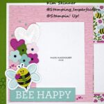 Stamping Imperfection Meant to Bee Layout