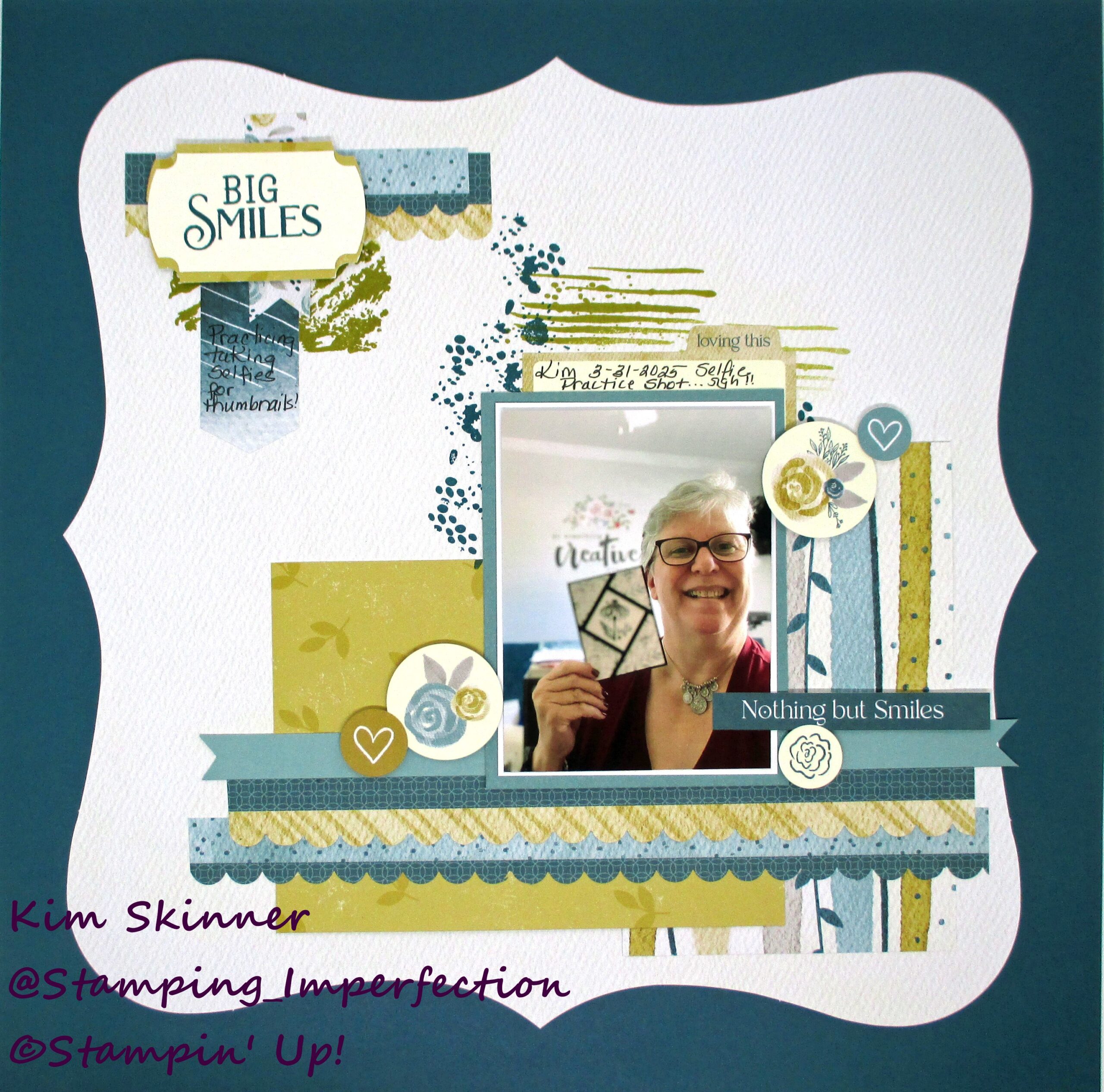 Challenge YOUrself Scrapbook Challenge April 2025