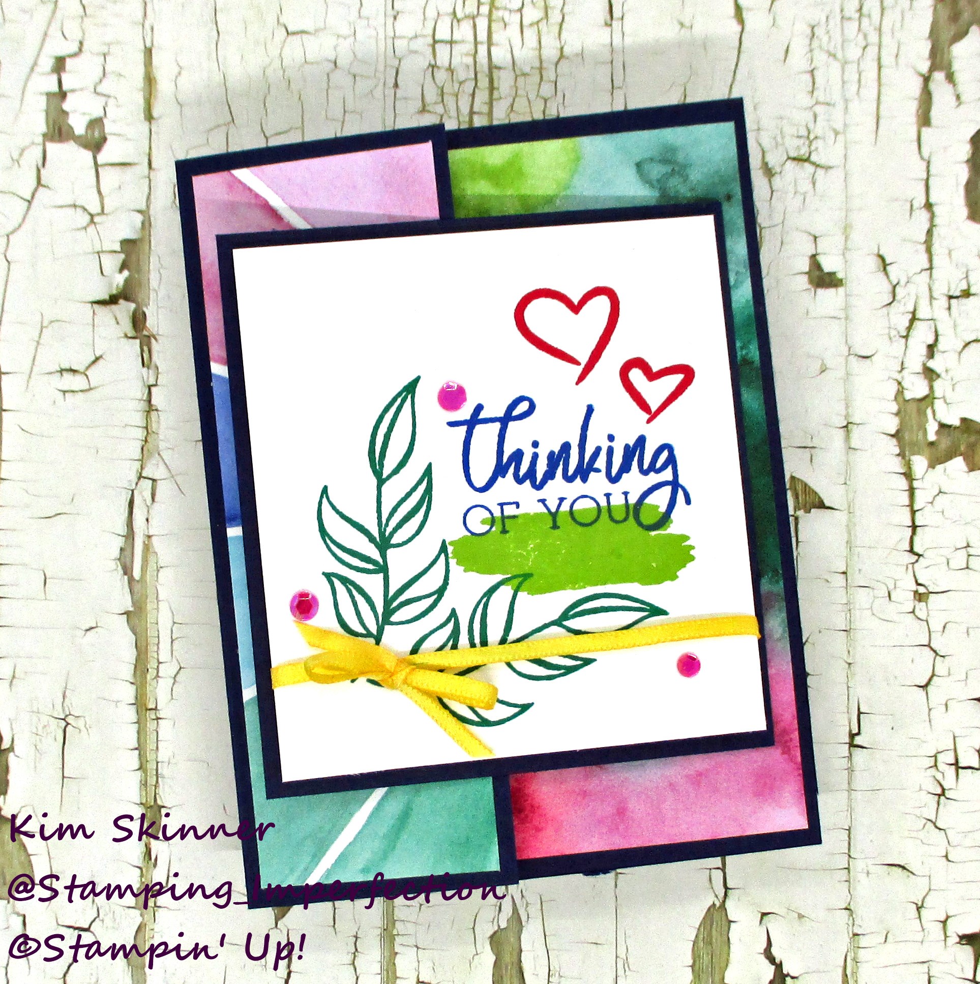 Stamping Imperfection Fun Fold Fridays in April