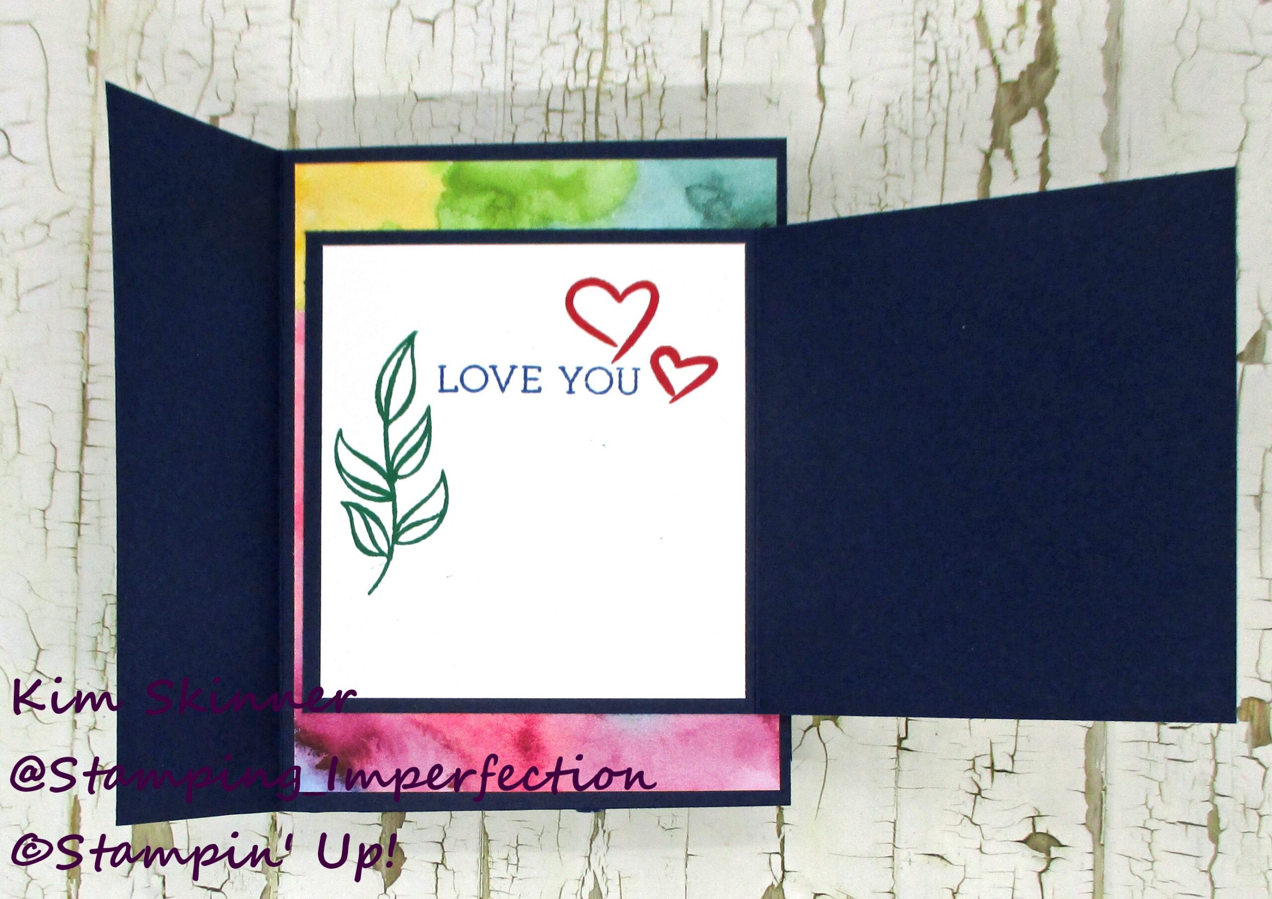 Stamping Imperfection Fun Fold Fridays in April