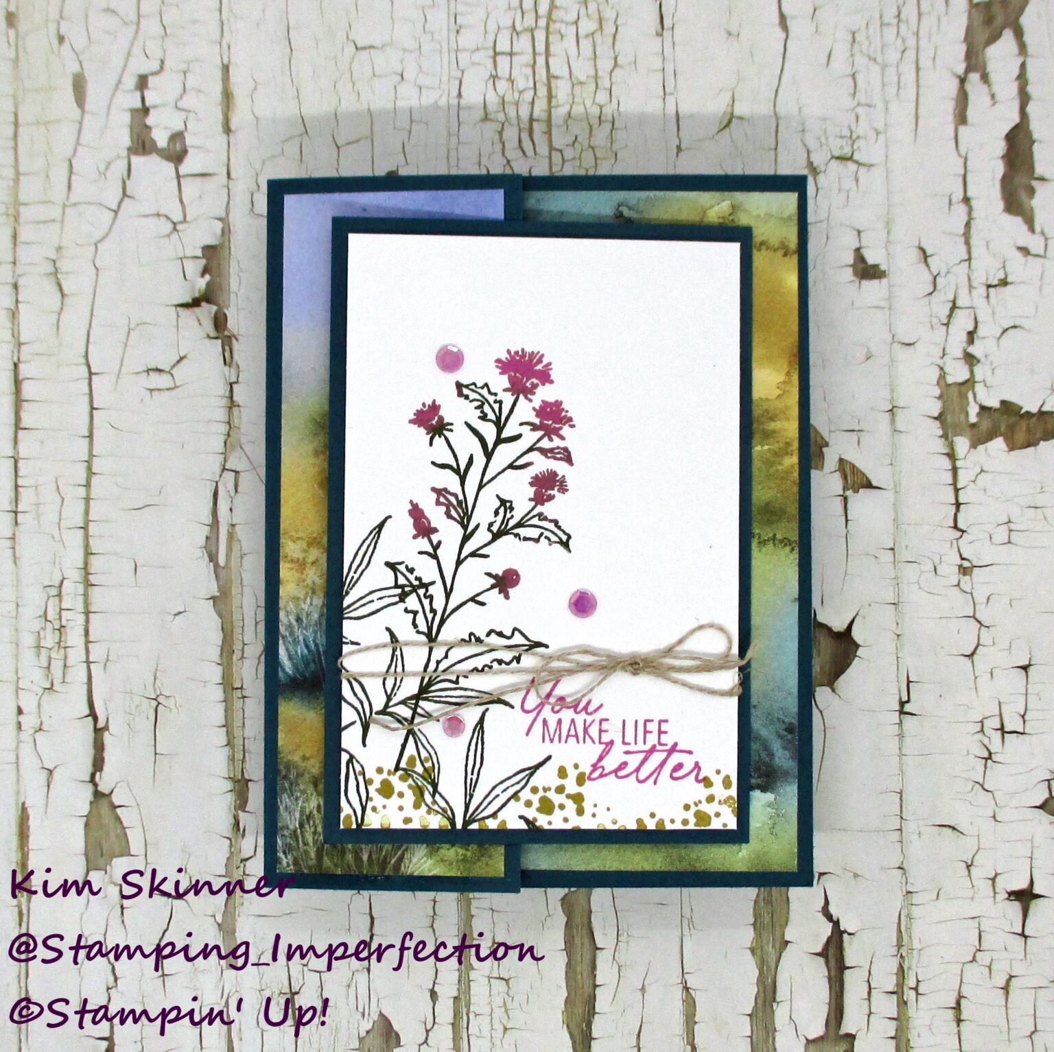 Stamping Imperfection Fun Fold Fridays in April