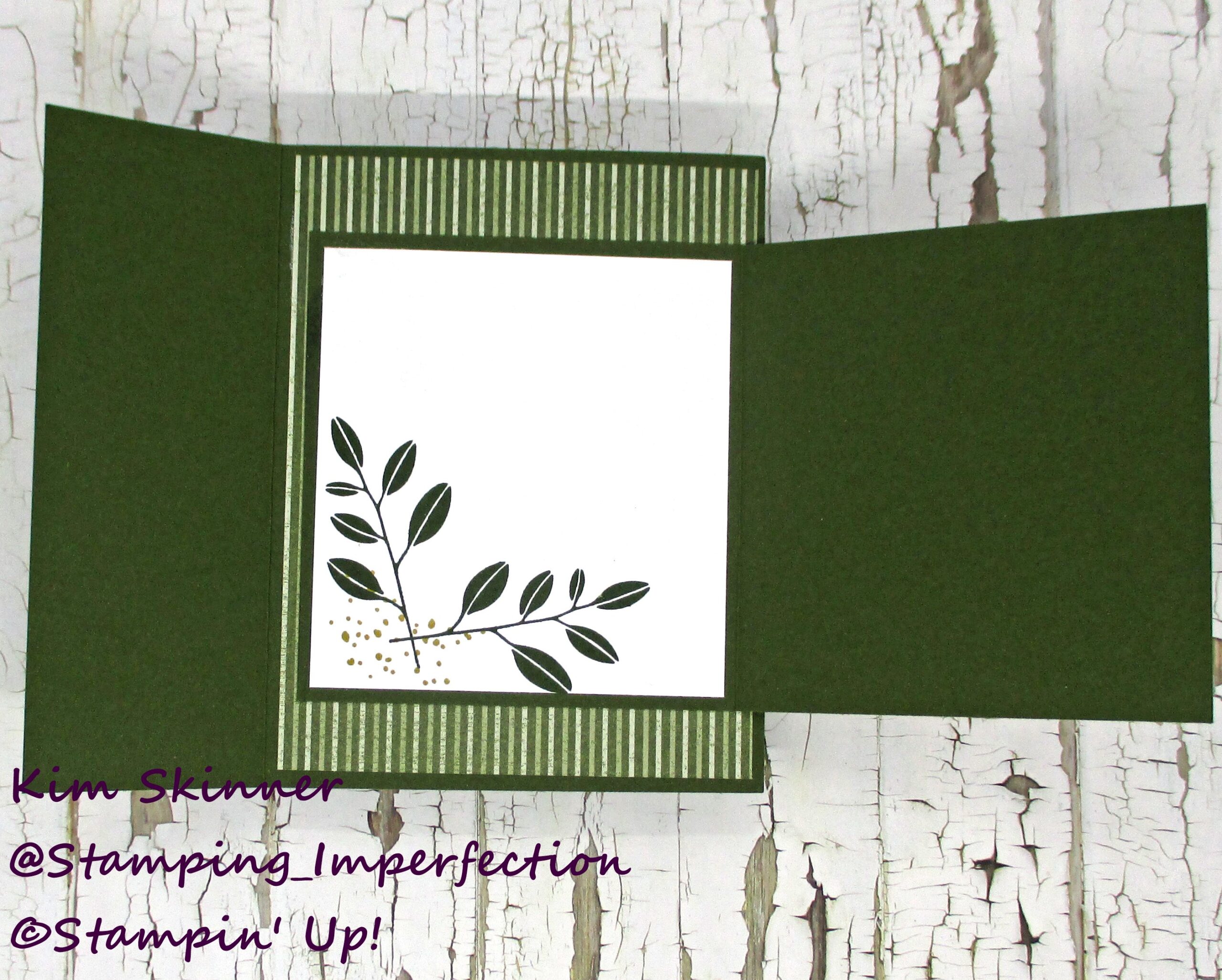 Stamping Imperfection Fun Fold Fridays in April