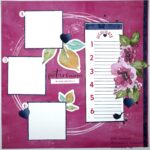 Sneak Peak 2: Lovely Florals Scrapbook Workshop Kit Stampin' Up! Lovely Florals Scrapbook Workshop Kit Layout