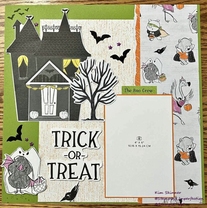 Stampin' Up! Sweet Halloween Scrapbook Workshop Kit