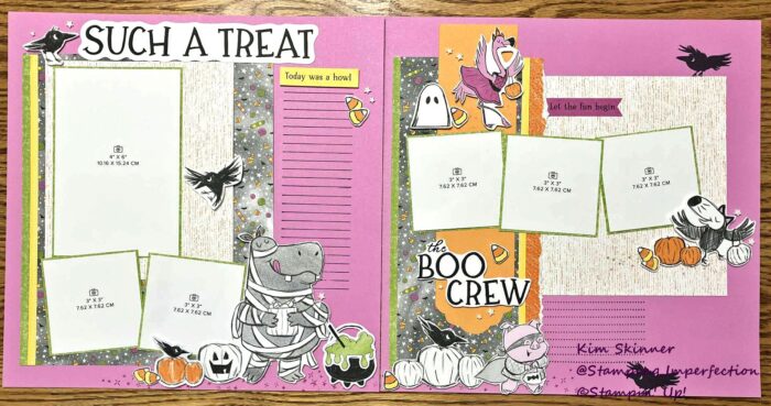 Stampin' Up! Sweet Halloween Scrapbook Workshop Kit