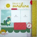 Stampin' Up! Turtly-y cute scrapbook layouts