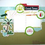 Turtle-Y Sweet Scrapbook Layouts #2 Turtle-Y Sweet Scrapbook Layouts