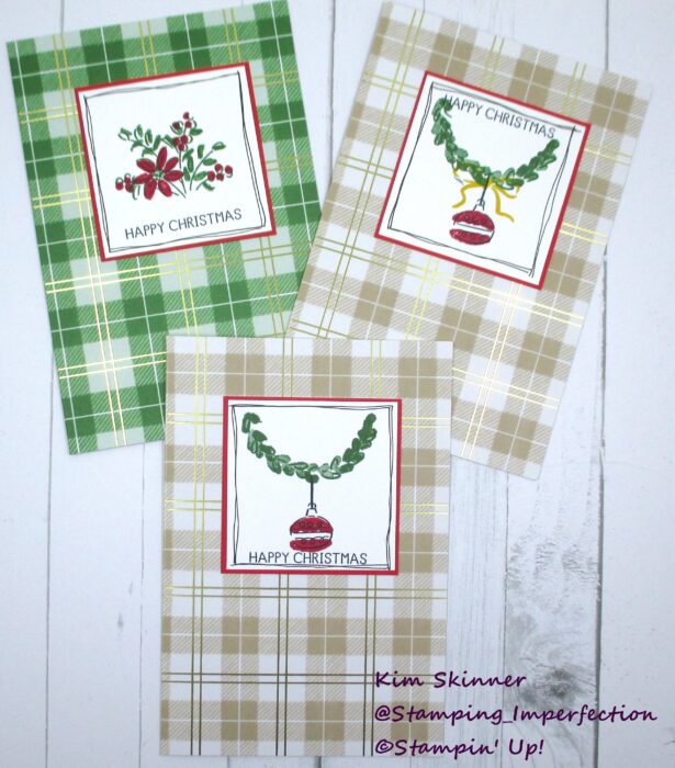 Stampin' Up! gift of joy cards