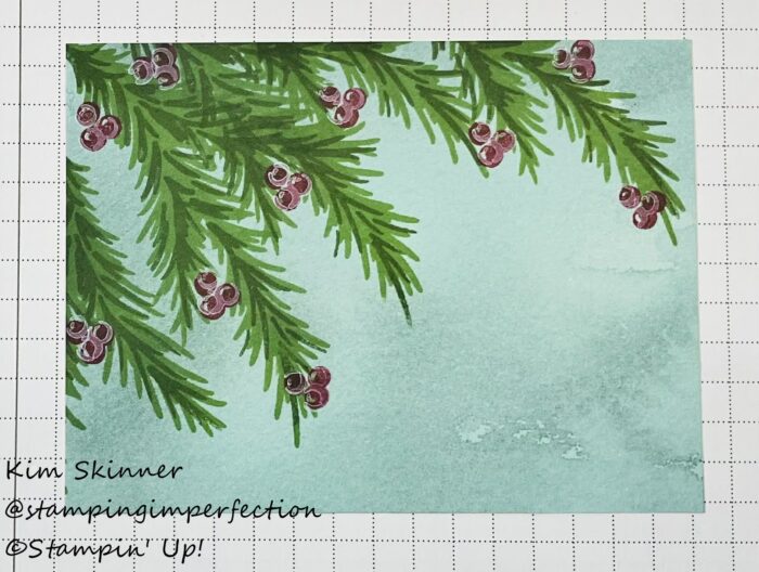 Christmas Scene Place Cards