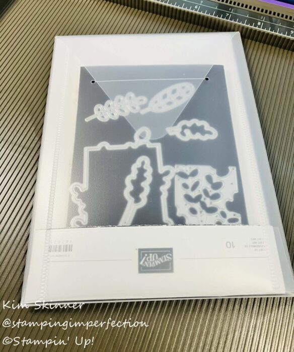Stampin' Up! stamp package modification