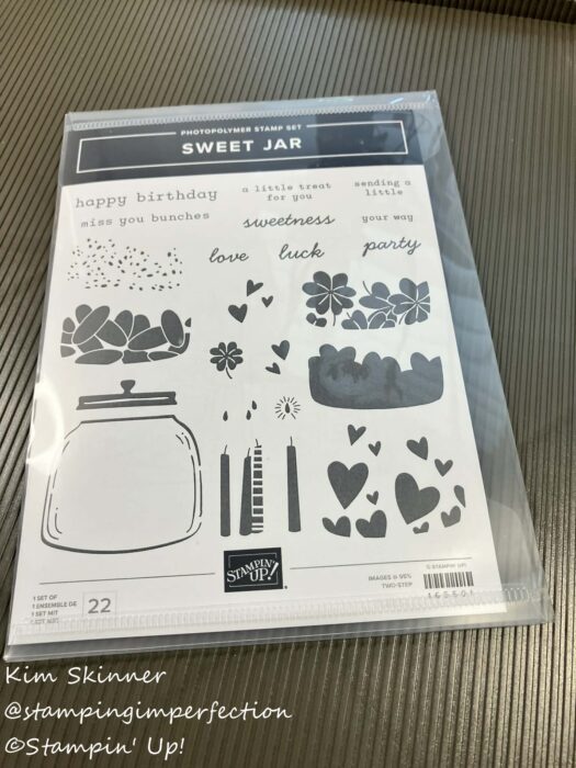 Stampin' Up! stamp package modification