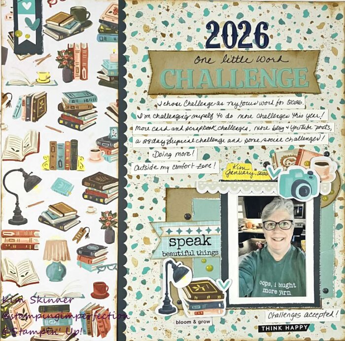 Challenge YOUrself Scrapbook Challenge