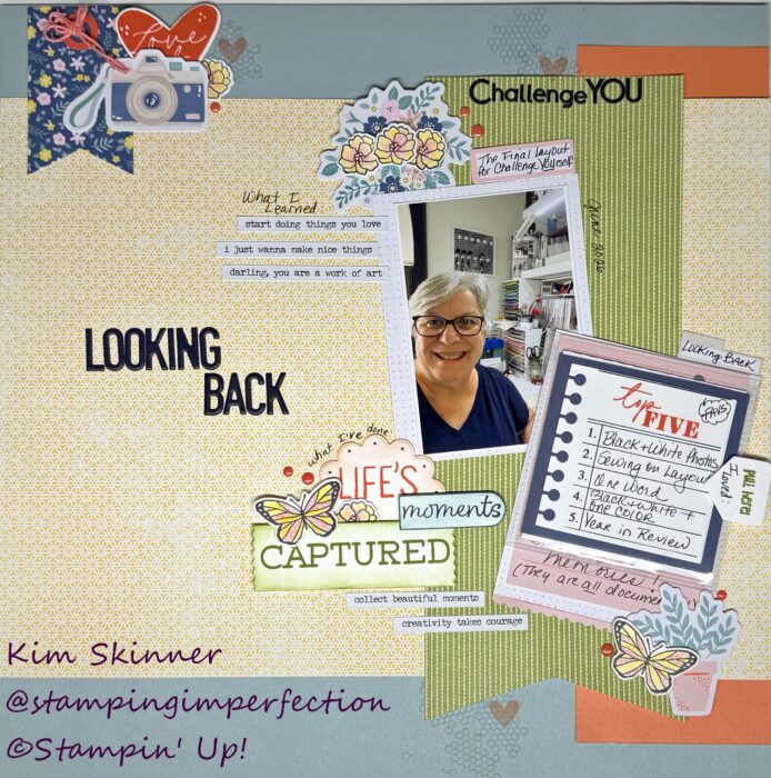 Challenge YOUrself Scrapbook Challenge